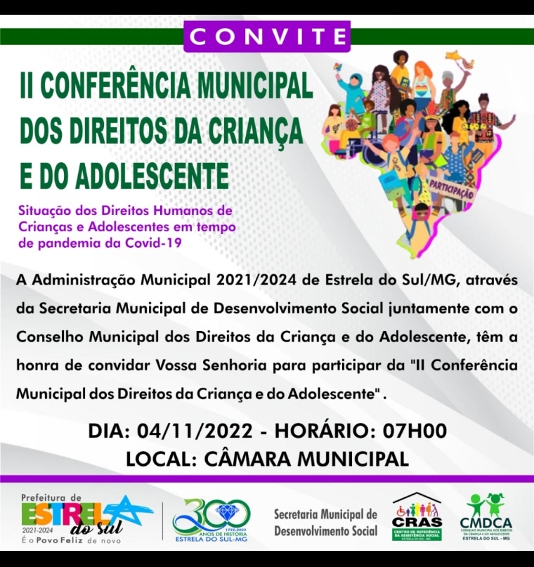 II Conferência Municipal dos Direitos da Criança e Adolescente